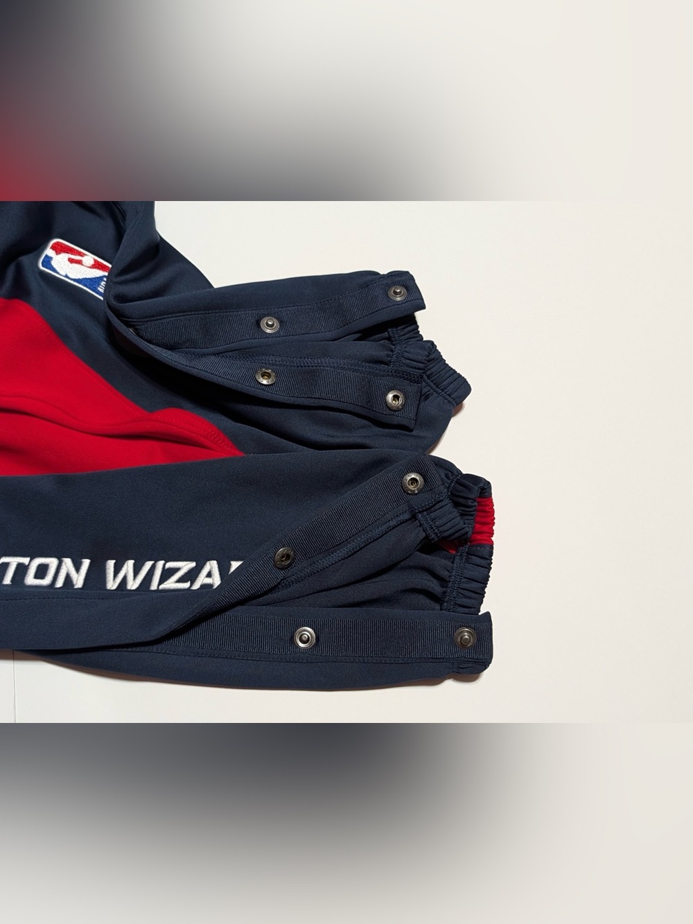 Nike NBA Engineered Washington Wizards Basketball Warm Up Button Down Pants - Picture 8 of 13